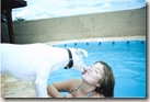 EU E GIOVANA NA PISCINA EU E GIOVANA NA PISCINA