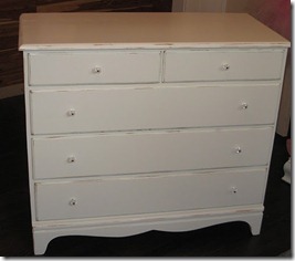 white dresser