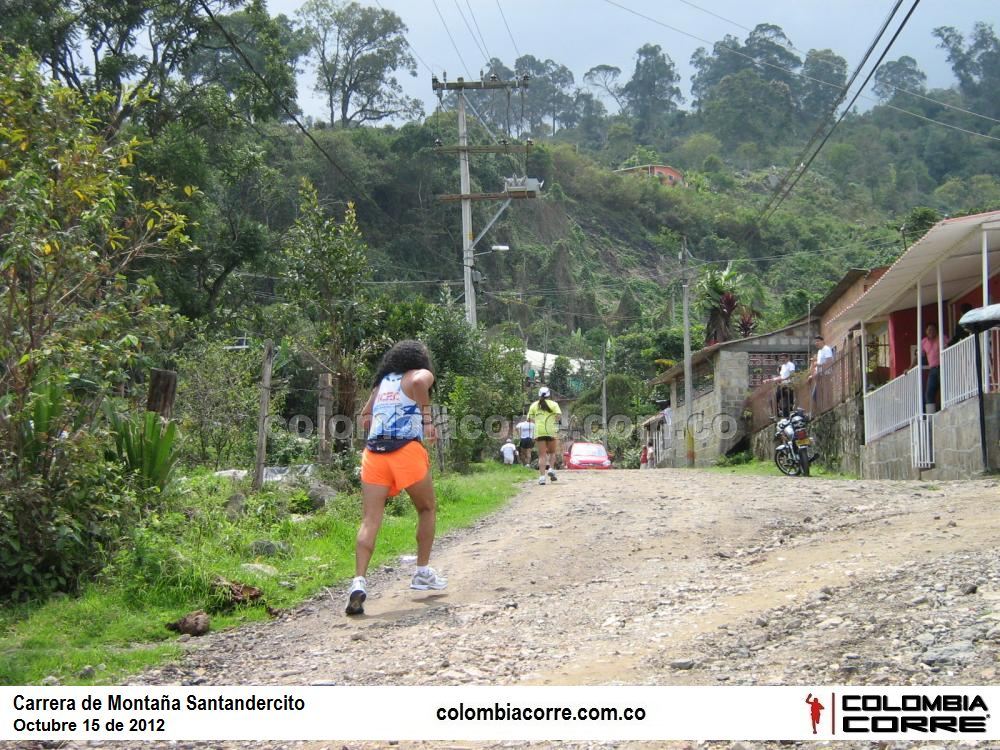 Carrera de montaña santandercito 2012