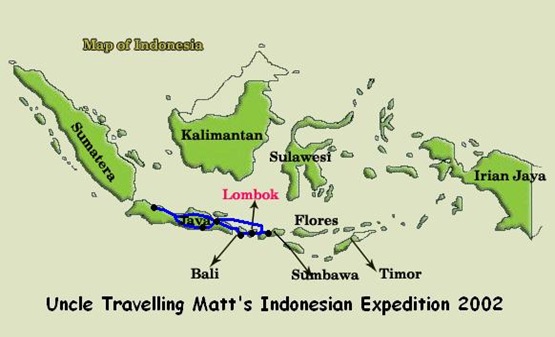 Links to all the parts of this travelogue