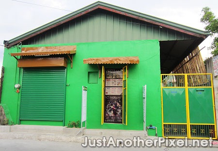 Our clinic, computer shop and our house's gate - JustAnotherPixel.net