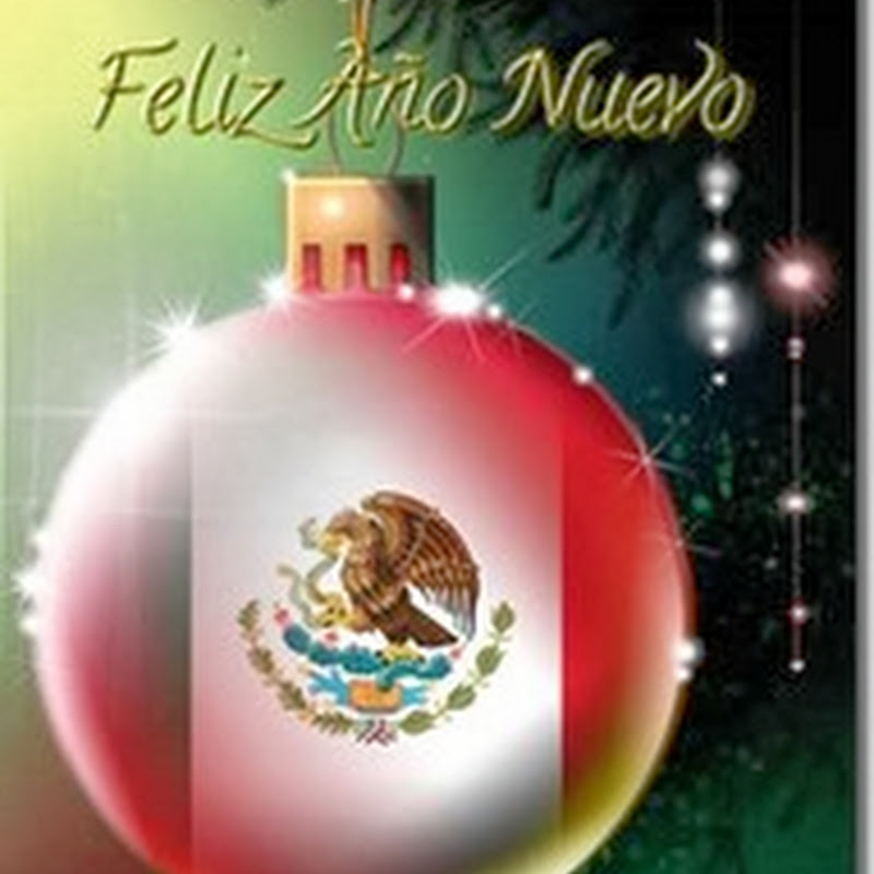 Feliz año nuevo México con Esfera