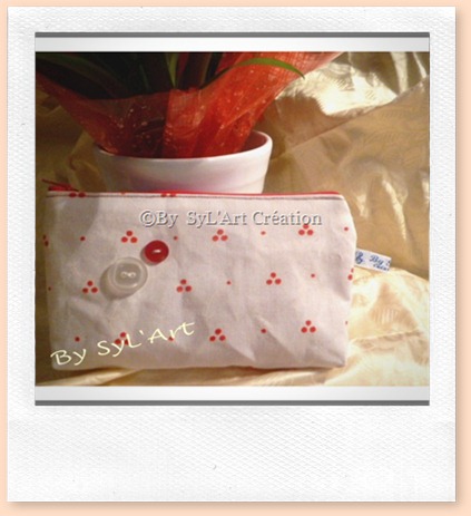 Trousse Points rouges et Boutons Trousse Points rouges et Boutons