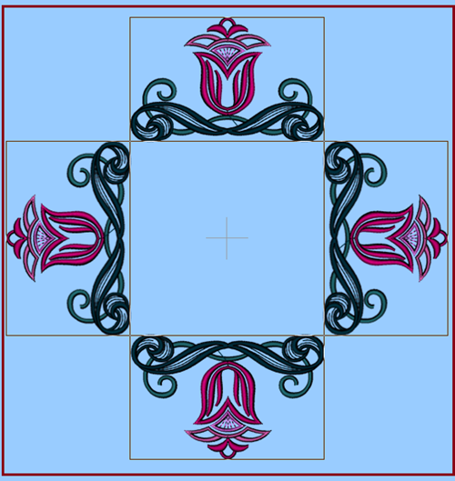 Broderi fra Pfaff #449 Broderi fra Pfaff #449