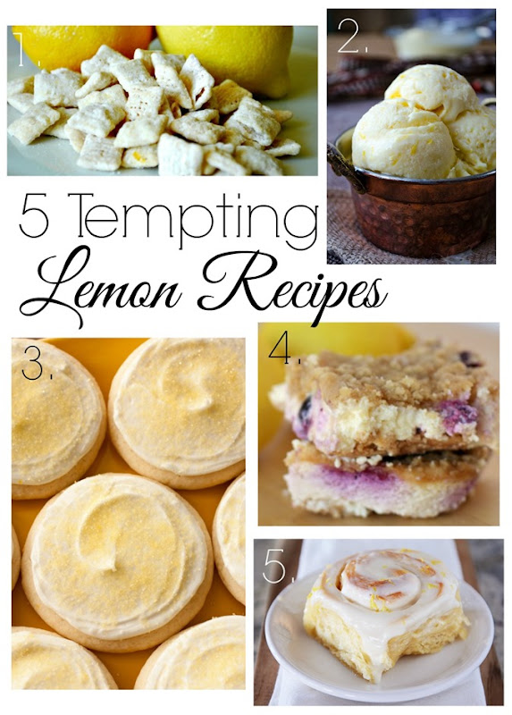 5 yummy lemon recipes for spring