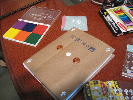 Lino also decides to amp up his cover with some stickers