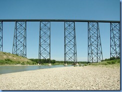 1687 Alberta Lethbridge - Helen Schuler Nature Centre - Oldman River & High Level Bridge