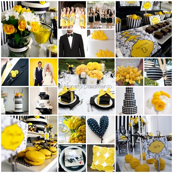 decoracao amarelo branco e preto:CARTELA DE CORES – PRETO E BRANCO E AMARELO – PLANETA CASAMENTO decoracao amarelo branco e preto:CARTELA DE CORES – PRETO E BRANCO E AMARELO – PLANETA CASAMENTO