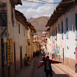 Relaxing and recovering back in Cusco, after completing the Inca Trail. 20110527 Cusco