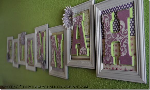 NAME LETTERS (3)
