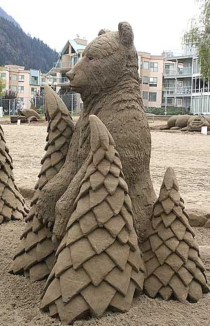 SAND CASTLES competition in Oregon