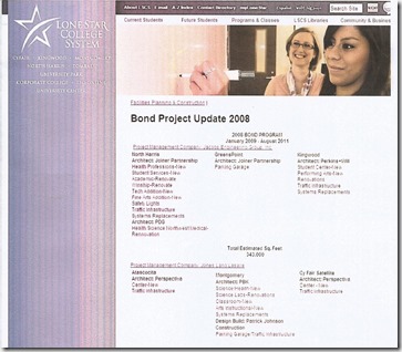 LSCS 2008 bond list LSCS 2008 bond list