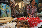All kinds of delicacies at Kuntepa bazaar