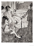 Degas Edgar Illustration From La Maison Tellier By Guy De Maupassant 1933