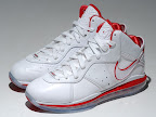 China china lebron8 white red 01 China