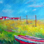 Boats in the field of bull Island.JPG