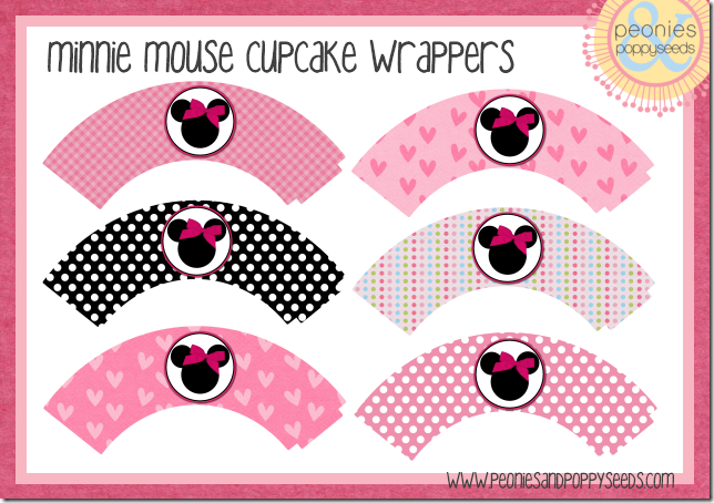 minnie mouse cupcake wrapper copy