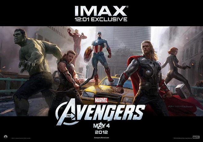 The Avengers Midnight IMAX poster