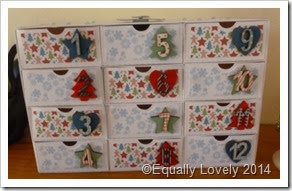 Advent Drawers,