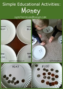 Simple-Educational-Activities-Money from Superheroes and Teacups Simple-Educational-Activities-Money from Superheroes and Teacups