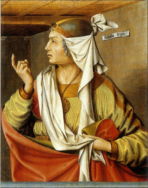 Robert Campin, Sibylle phrygienne Robert Campin, Sibylle phrygienne