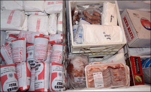 chest freezer left chest freezer left