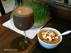 Dejeuner (milkshake, compote) Dejeuner (milkshake, compote)