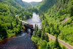 A one-day rail excursion into the heart of Canadian wilderness.