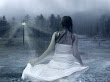 Light And Raining Water Beauty
