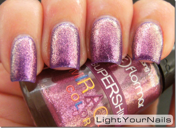 Flormar U15 over Essence Elves Like Lilac