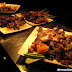 Mouth-watering meat dishes at Wild Safari Grill: Lumpia Shanghai, Chicken and Pork Barbecue, and Crispy Pata
