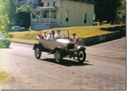 03 1920 Willys Overland Touring Car in the Rainier Days in the Park Parade on July 13, 1996