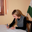 A házszabály aláírása