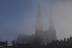 Chartres in the fog