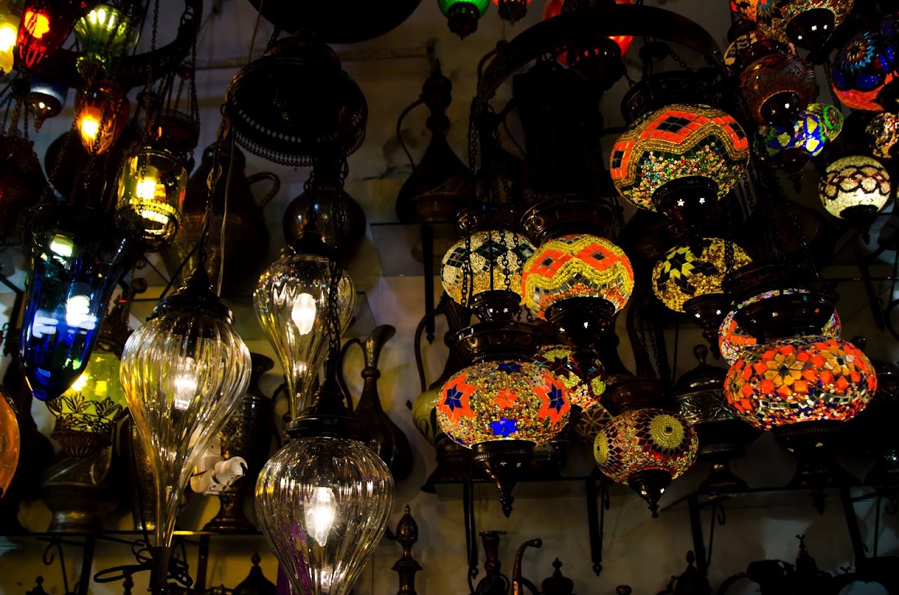 Lamps in Grand Bazaar