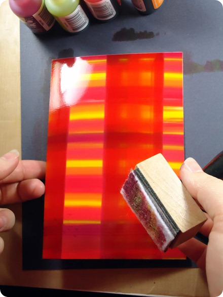 Alcohol Ink Tutorial - Plaid 008 Alcohol Ink Tutorial - Plaid 008