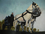Afscheid - 40 x 50 cm - olieverf op paneel