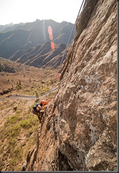 Escalada en ayacata, escalada en canarias