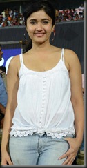 Actress Poonam Bajwa at CCL 3 Telugu Warriors Vs Veer Marathi Photos