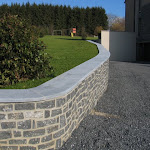 2 - Flat light honed wall coping