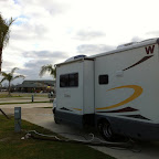 Our spot at Cajun Palms RV Resort