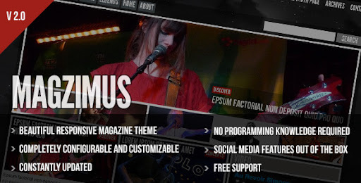 Magzimus | Blog & Magazine theme - Blog / Magazine WordPress