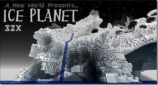 Ice-planet-Minecraft-texture-pack