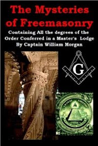 Cover of Captain William Morgan's Book The Mysteries Of Freemasonry