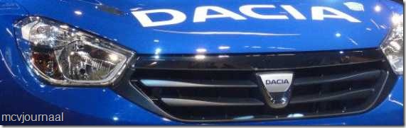 Dacia Lodgy MPV 01 - grill en koplamp