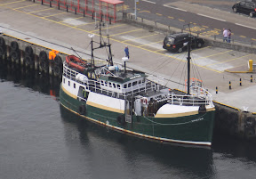 From the air in Lerwick