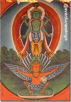 garuda e Vishnu