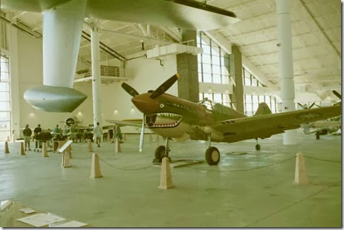 1943 Curtis P-40N Warhawk at the Evergreen Aviation Museum in 2001