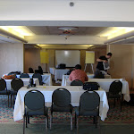 This was our meeting room for the week.