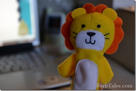 Yes, this is a finger puppet.